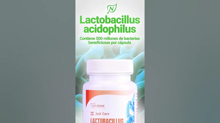 Probiótico natural: Lactobacillus Acidophilus de Naturlider