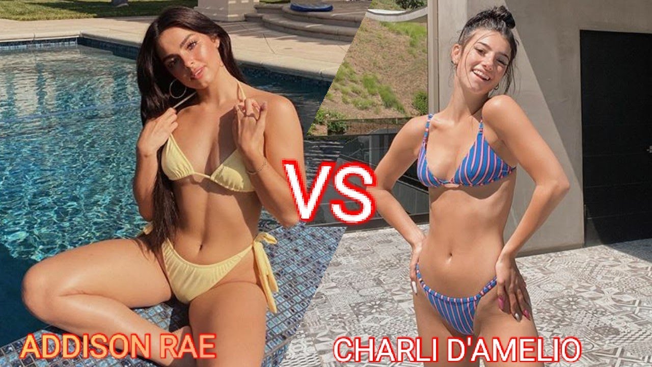 Addison Rae vs Charlie D'amelio Instagram Photos Who won.