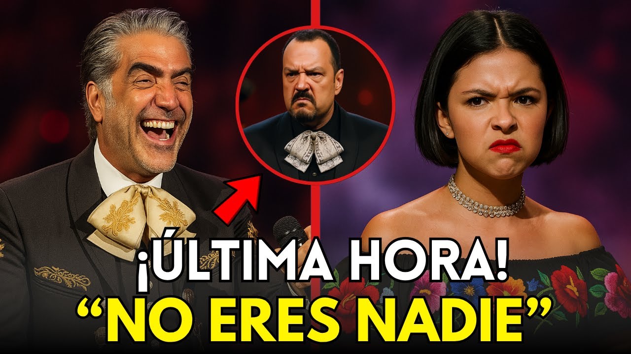 ALEJANDRO FERNÁNDEZ làm nhục ÁNGELA AGUILAR TRỰC TIẾP VÀ KHÁN GIẢ TUYỆT VỜI CHO NGÀI VỎ TAY ĐƯỜNG TRƯỜNG
