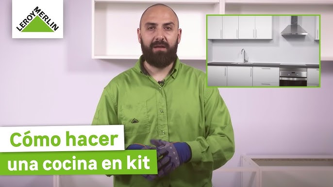 Como instalar muebles de cocina en altura ¡Guía paso a paso