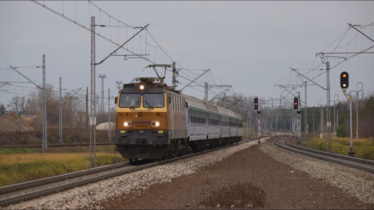 Złota EP09-042 TLK Wybrzeże +RP1 |Warszawa Toruńska|