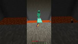 MINECRAFT | Diamonds & LAVA | #Shorts