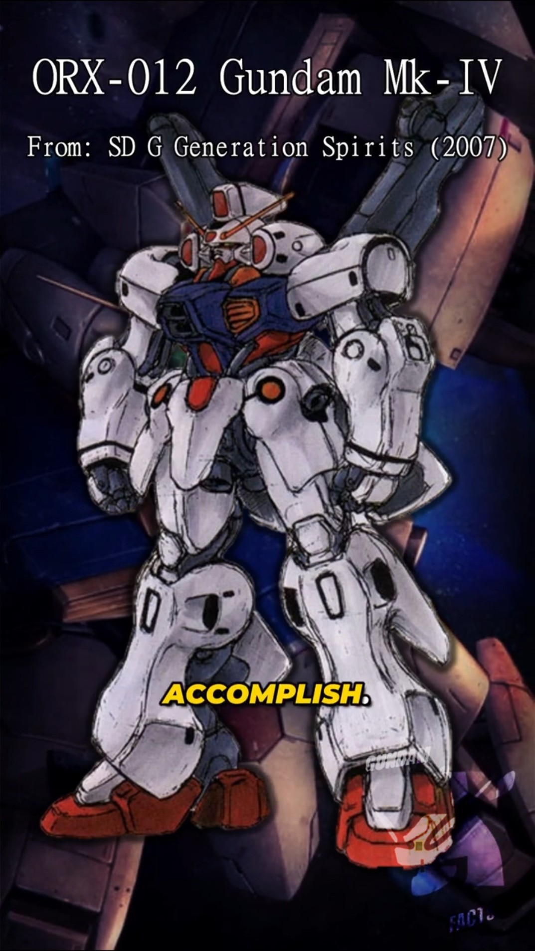 The Gundam Mk-IV ( ガンダムMk-IV) | Gundam Lore #shorts #gundam