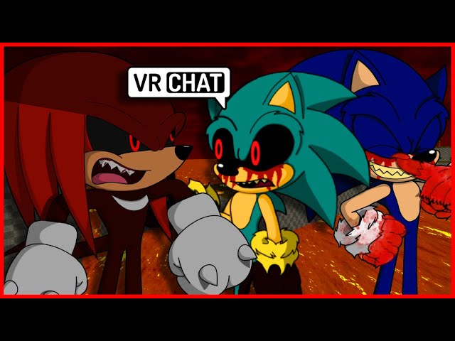 SONIC ENCOUNTERS META SONIC.EXE IN VR CHAT! 