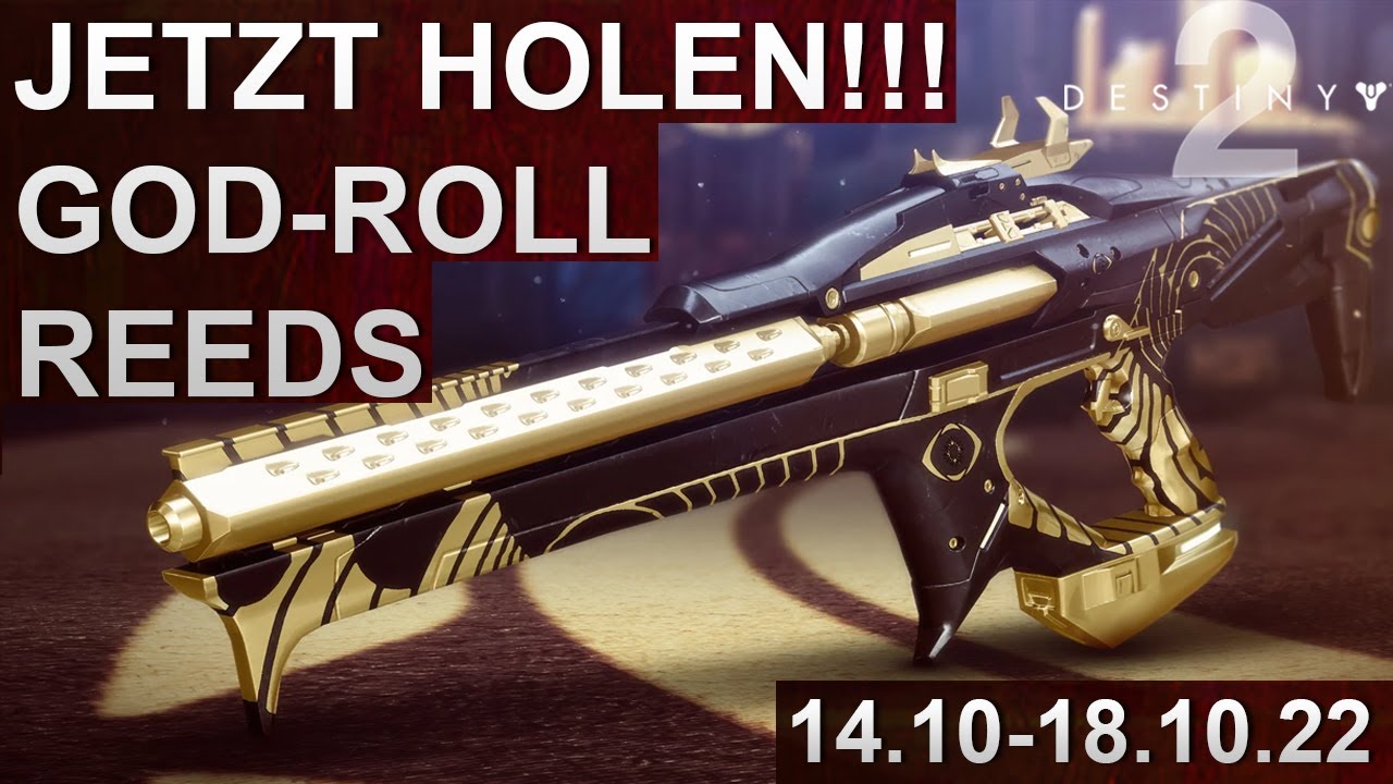 Destiny 2 GodRoll Reeds Bedauern jetzt holen!!! 14.10.18.10.22