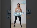 Flat Belly Standing Workout 🔥 Burn Fat Fast 💪 #fitness #fatloss #homeworkout #viralshorts #workout