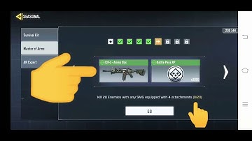 Kill 20 enemies with any SMG equipped with 4 attachments #CallOfDutyMobile #NastlieOfficial