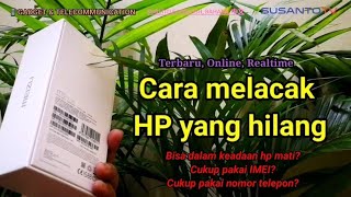 Cara melacak hp yang hilang. Bisa dalam keadaan hp mati? Cukup dengan IMEI atau nomor telepon saja? screenshot 2