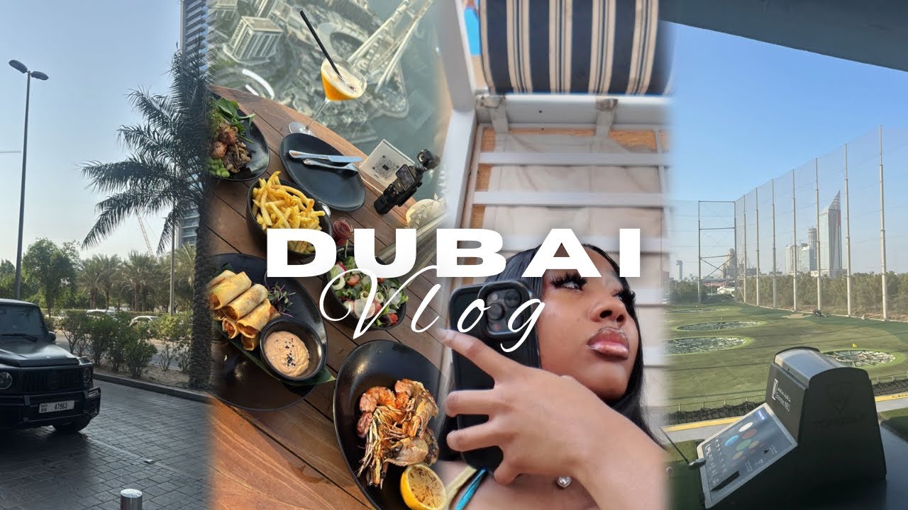 ДУБАЙ ВЛОГ: Гольф, Ресторан, Дубай Молл, Gunna Performance, Ресторан Пляжного Клуба, Яхта + GRUM