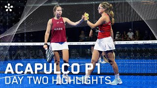 GNP Mexico P1 Premier Padel: Highlights day 2 (women)