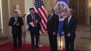 Ambassador Trujillo Presents Credentials to OAS Secretary General Almagro