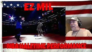 EZ MIL - NBA HALFTIME PERFORMANCE [HD] | LA CLIPPERS vs UTAH JAZZ - REACTION - WOW