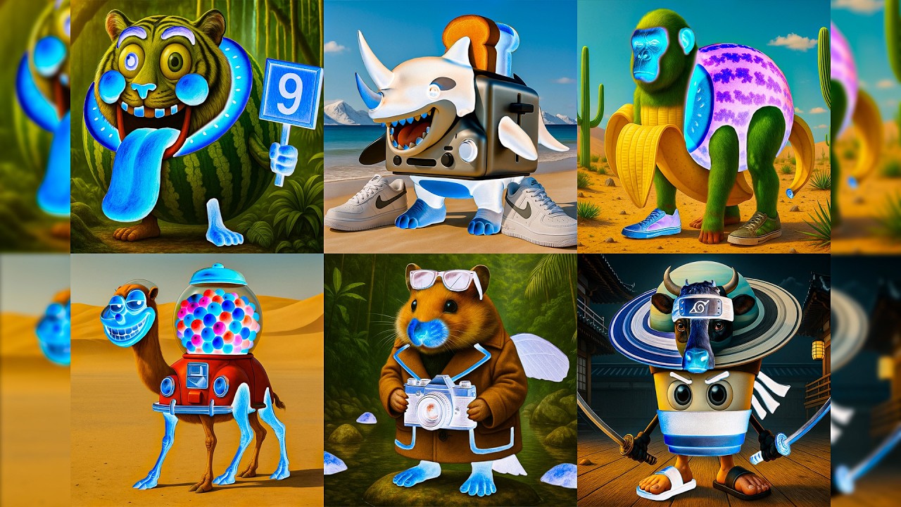 Brainrot Animals But All Reverse Mixed (Part 7)