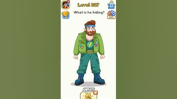 DOP 5 DAILY PUZZLE #327 - WHAT IS HE HIDING? #dop5 #dop5shorts #dop5gameplay #viral #shorts