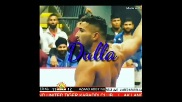 Dulla Bagga Pind wala top raider kabaddi FRESH KABADDI