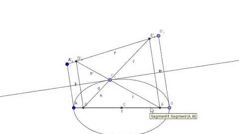 tangent of an ellipse geogebra