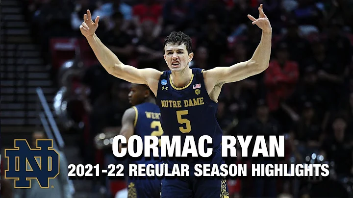 Cormac Ryan Regular Season Highlights | Notre Dame...