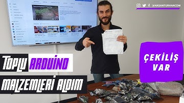 Toplu Arduino Sensörleri Aldım -  Sevdiğim Arduino Kartları