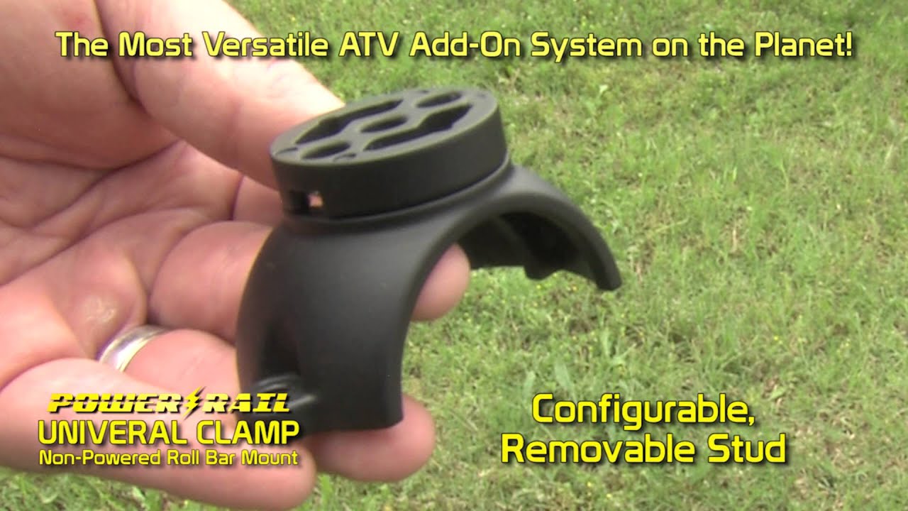 Universal Roll Bar Clamp - Power Rail