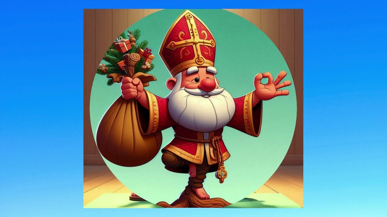 Fais du yoga avec saint Nicolas