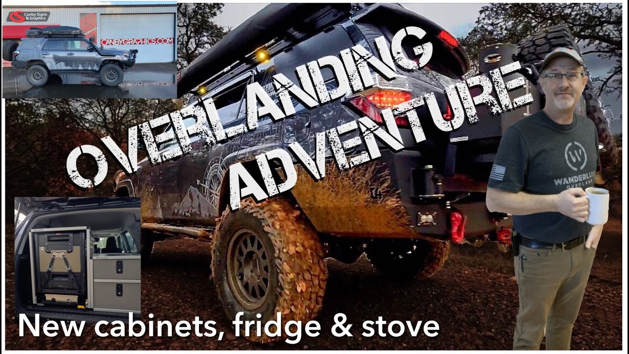 Camping Overland Adventure, Goose gear, ARB dual zone fridge freezer, and Cook Partner stove