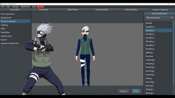 NARUTO KAKASHI HATAKE 3D MODEL ON VROID