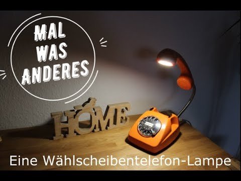 Bau einer Wählscheibentelefon-Lampe