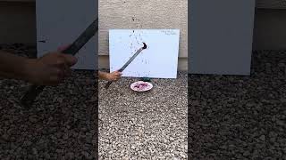 Medium Velocity Spatter - Simulated Blood Stains Lab