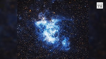 Hubble captures colliding galaxies merging into super-galaxy