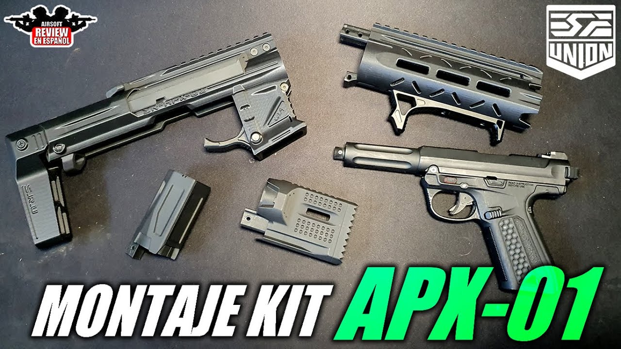 Kit de Rieles AAP-01 de Action Army - Personalización Avanzada en Phenix  Airsoft