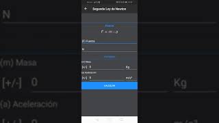 APLICACION Calculadora Fisica (como usarlo) screenshot 4
