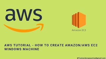 AWS Tutorial | How to create windows machine in Amazon Web Service (AWS) EC2