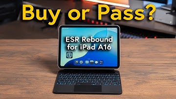 Overrated Keyboard for iPad A16?  ESR Rebound Case Review