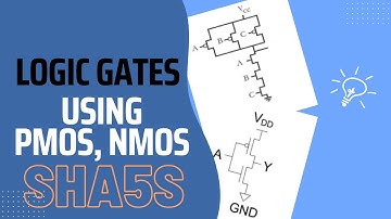 Logic gates using CMOS in proteus شرح