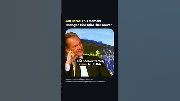 Jeff Bezos The Childhood Moment That Changed His Life Forever