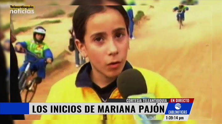 Mariana Pajón, la niña dorada del BMX