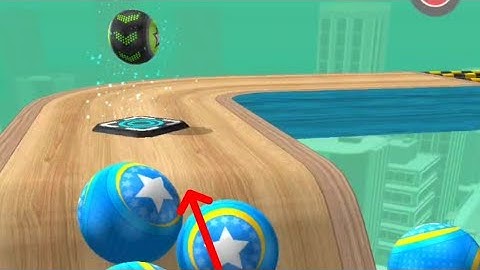 Goingball Super Speedrun gameplay level 1071