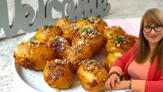 Cartofi Noi La Tigaie Cu Usturoi Rozmarin Si Parmezan