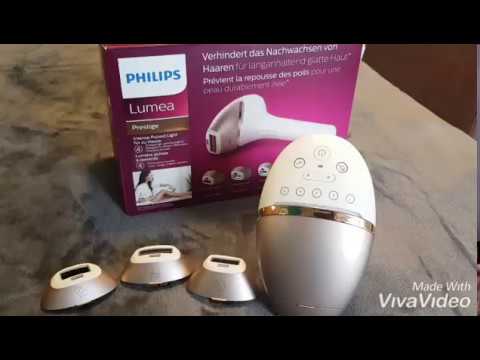 جهاز الليزر فيليبس لوميا philips وتجربتي معه - YouTube