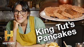 Celebrity King Tut’s Egyptian Flatbread (Found in His Tomb!) | Ancient Recipes With Sohla | History Profile