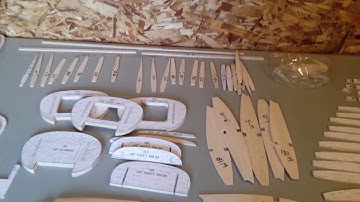 RC Airplane Piper Seneca II Scratch Build Video 5