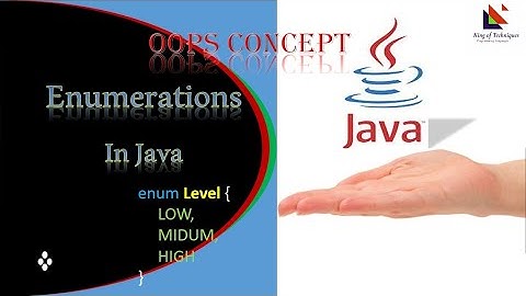 advance-Java Enumeration in Java #26