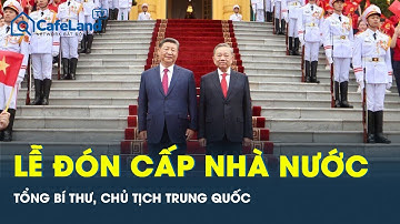 Lễ đón Tổng Bí thư, Chủ tịch nước Trung Quốc Tập Cận Bình tại Phủ Chủ tịch | CafeLand