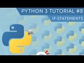 Python 3 Tutorial for Beginners #8 - If Statements