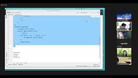 [If else] Chữa bài số nguyên tố