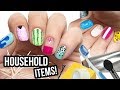 10 Nail Art Designs Using HOUSEHOLD ITEMS! | The Ultimate Guide #9