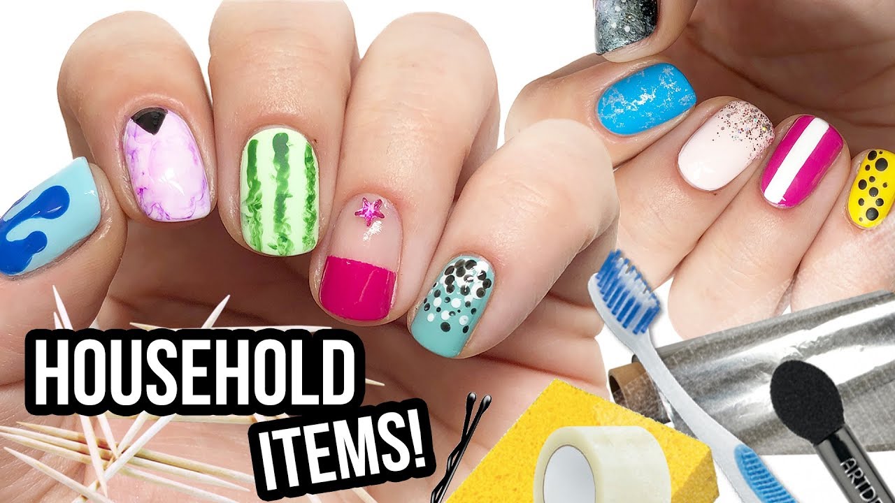 DIY Nail Art Designs Using Household Items - wide 11