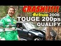 《ENG-Sub》まさかのクラッシュ!! 峠最強伝説 200馬力クラス　TOUGE 200 Crash!!【Best MOTORing】2006