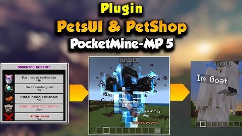 Plugin PetsUI & PetShop | PocketMine-MP 5.0.0 | Free Download