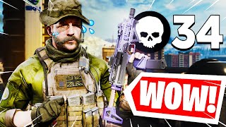 THIS GAME GOT SWEATY! 😓 34 KILL SOLO WIN! | Call of Duty Warzone